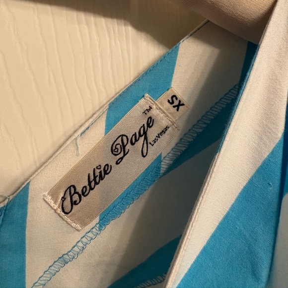 Bettie Page Vintage Sailor Dress Pin Up - Picture 2 of 4